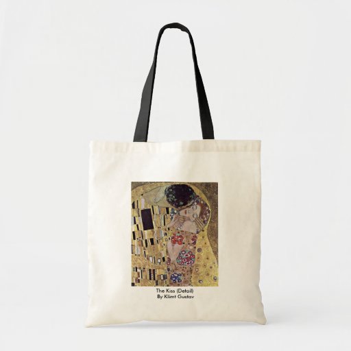 The Kiss (Detail) By Klimt Gustav Tote Bags