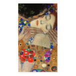 The Kiss (Detail) Gustav Klimt Business Card Template
