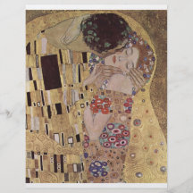The Kiss Detail - Gustav Klimt Flyers