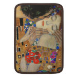 The Kiss (Detail) Gustav Klimt MacBook Sleeves