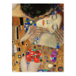 The Kiss (Detail) Gustav Klimt Post Cards