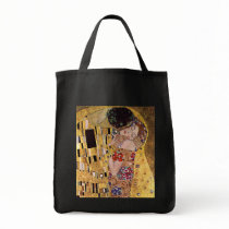 The Kiss, Gustav Klimt Canvas Bag