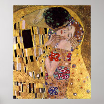 The Kiss, Gustav Klimt Posters