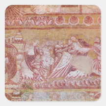 The Kiss of Judas 2 Square Sticker