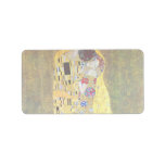 The Kiss (original Der Kuss) by Gustav Klimt Personalized Address Label