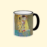 The Kiss (original Der Kuss) by Gustav Klimt mugs