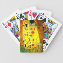 "The Kiss" Playing Cards