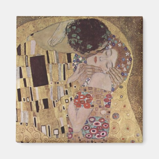 The Kiss Refrigerator Magnet
