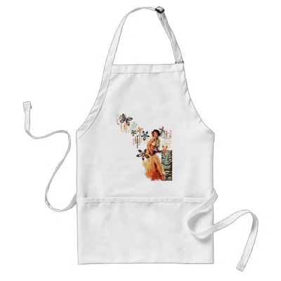 The Kitsch Bitsch : Aloha Oops! Apron by kitschbitsch