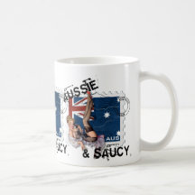 The Kitsch Bitsch : Aussie & Saucy Pin-Up Mug