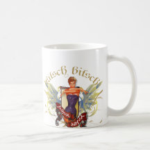 The Kitsch Bitsch : Bathing Beauty Tattoo Pin-Up Coffee Mug