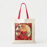 The Kitsch Bitsch : "Be Mine" Valentine Pin-Up Canvas Bag