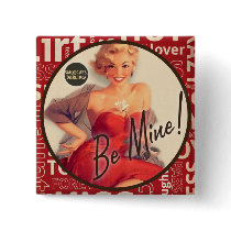 The Kitsch Bitsch : "Be Mine" Valentine Pin-Up