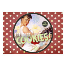 The Kitsch Bitsch : Be Naughty! Eat More Cookies! Invitation
