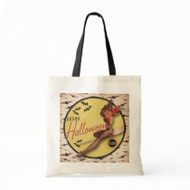 The Kitsch Bitsch : Boo-Tacular Retro Halloween Tote Bag