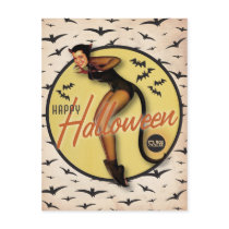 The Kitsch Bitsch : Boo-Tacular Retro Halloween Postcard