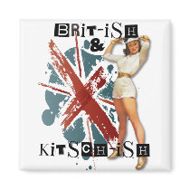 The Kitsch Bitsch : Brit-ish & Kitsch-ish Pin-Up Magnet