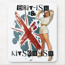 The Kitsch Bitsch : Brit-ish & Kitsch-ish Pin-Up Mouse Pads