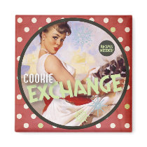 The Kitsch Bitsch : Cookie Exchange Refrigerator Magnet