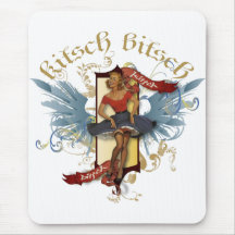 The Kitsch Bitsch : Dancing Doll Tattoo Pin-Up Mouse Mats