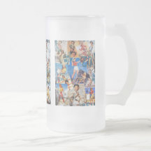 The Kitsch Bitsch : Destroyed Cowgirl Pin-Ups Coffee Mug