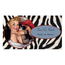 The Kitsch Bitsch : Glam-A-Zon Business Cards