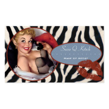 The Kitsch Bitsch : Glam-A-Zon Business Cards