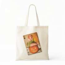 The Kitsch Bitsch : Halloween Playing Card Pin-Up Canvas Bags