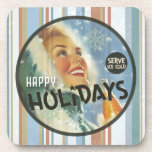 The Kitsch Bitsch : Happy Holidays Coasters