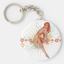 The Kitsch Bitsch : Luau Lovely! Keychains