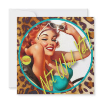 The Kitsch Bitsch : Not Wed Yet! Personalized Announcements