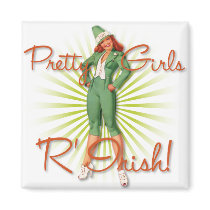 The Kitsch Bitsch : Pretty Girls 'R' Irish! Magnet