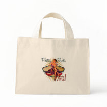 The Kitsch Bitsch : Pretty Girls Vote 1940s Pin-Up Tote Bag