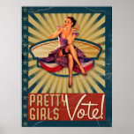 The Kitsch Bitsch : Pretty Girls Vote posters