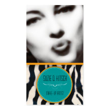 The Kitsch Bitsch : Retro Glamour Girl Business Cards
