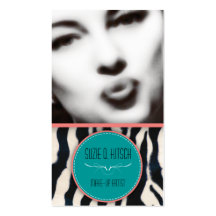 The Kitsch Bitsch : Retro Glamour Girl Business Cards