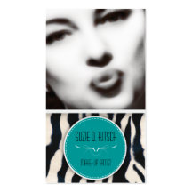 The Kitsch Bitsch : Retro Glamour Girl Business Card