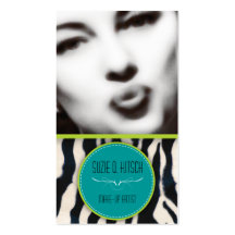 The Kitsch Bitsch : Retro Glamour Girl Business Cards