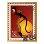 The Kitsch Bitsch : Sexy Black Cat! Post Cards
