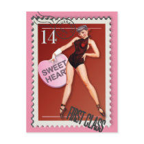The Kitsch Bitsch : "Sweet Heart" Candy Heart Post Cards