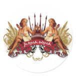 The Kitsch Bitsch : Twin Pin-Up Retro Tattoo stickers