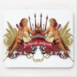 The Kitsch Bitsch : Twin Tattoo Pin-Up Mouse Mats
