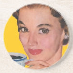 The Kitsch Bitsch : Vintage Coffee Graphic Drink Coasters
