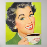 The Kitsch Bitsch : Vintage Coffee Graphic Print