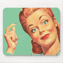 The Kitsch Bitsch : Vintage Snappy Graphic Mousepad