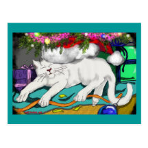 the kitten's vigil post cards