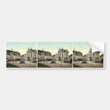 The Kohlmarkt, Brunswick (i.e., Braunschweig), Ger Bumper Stickers