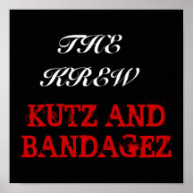 THE KREW WALL UPGRADE POSTERS