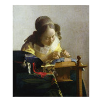 The Lacemaker, 1669-70 posters