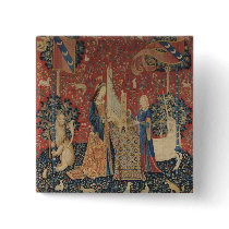 The Lady and the Unicorn: 'Hearing' buttons